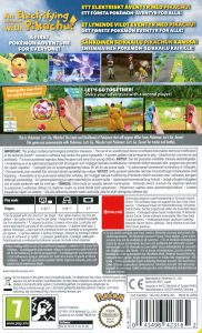 Nintendo Switch - Pokémon: Let's Go, Pikachu! back cover