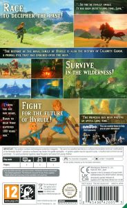 Nintendo Switch - The Legend of Zelda: Breath of the Wild back cover