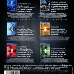 Bluray - Beck 25-30 baksida