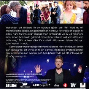 DVD - Wallander: Faceless Killers (Kenneth Branagh) baksida