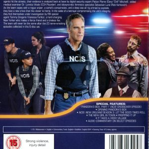 DVD - NCIS: New Orleans - Säsong 3 baksida