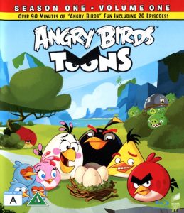 Bluray - Angry Birds Toons - Säsong 1 Volym 1 framsida