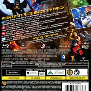 Bluray - LEGO Batman: The Movie - DC Superheroes Unite baksida