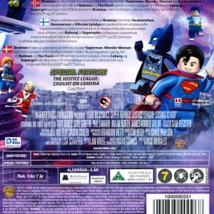 Bluray - Lego DC Comics Super Heroes: Justice League - Cosmic Clash baksida