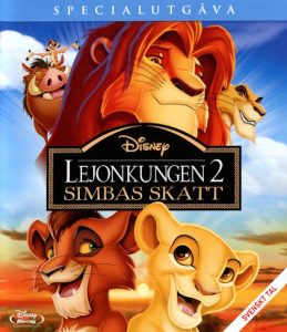 Bluray - Lejonkungen 2: Simbas skatt (Specialutgåva) framsida