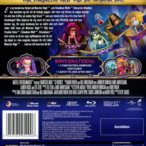 Bluray - Monster High: 13 Önskningar baksida
