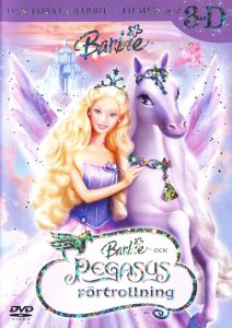 DVD - Barbie och Pegasus förtrollning 3D (inkl glasögon) framsida