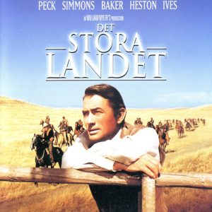DVD - Det stora landet (Gregory Peck) (1958) framsida