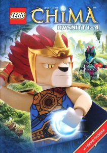 DVD - LEGO Chima: Avsnitt 1-4 framsida