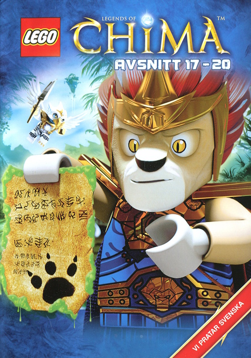 dvd-lego-chima-avsnitt-17-20-fram DVD - LEGO Chima: Avsnitt 17-20 framsida