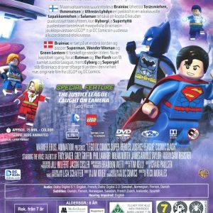 DVD - Lego DC Comics Super Heroes: Justice League - Cosmic Clash baksida