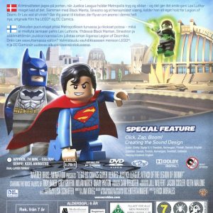 DVD - Lego DC Comics Super Heroes: Justice League - Legion of Doom baksida