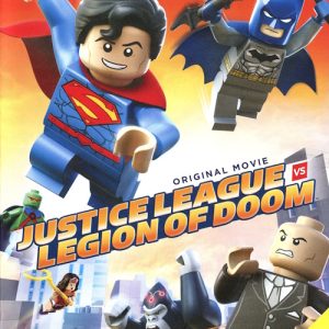 DVD - Lego DC Comics Super Heroes: Justice League - Legion of Doom framsida