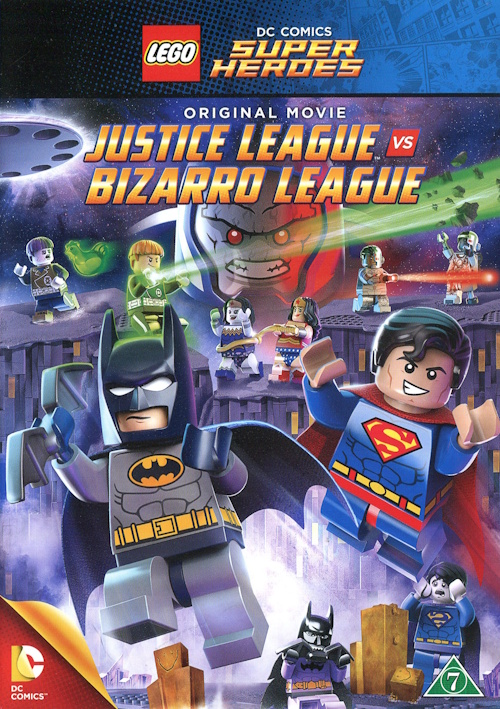 dvd-lego-dc-comics-super-heroes-justice-league-vs-bizarro-league-fram DVD - Lego DC Comics Super Heroes: Justice League vs. Bizarro League framsida