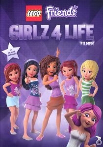 DVD - LEGO Friends: Girlz 4 Life framsida