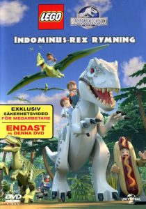DVD - Lego Jurassic World: Indominus Rex rymning framsida