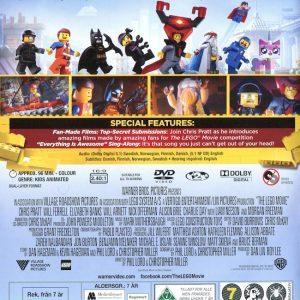 DVD - Lego Movie baksida