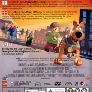 DVD - LEGO Scooby-Doo! - Haunted Hollywood baksida