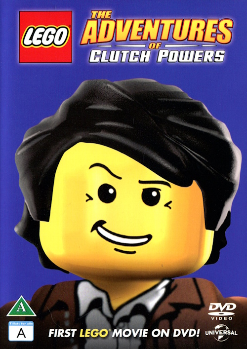 dvd-lego-the-adventures-of-clutch-powers-fram DVD - LEGO: the Adventures of Clutch Powers framsida