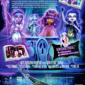DVD - Monster High: Endast för spöken baksida