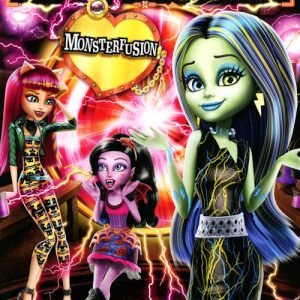 DVD - Monster High: Monsterfusion framsida
