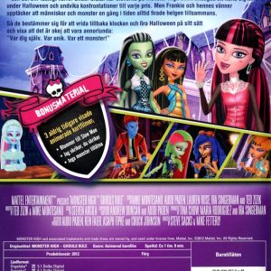 DVD - Monster High: Monstren regerar baksida