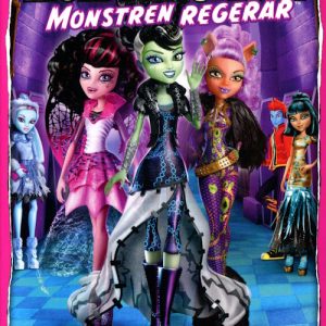 DVD - Monster High: Monstren regerar framsida