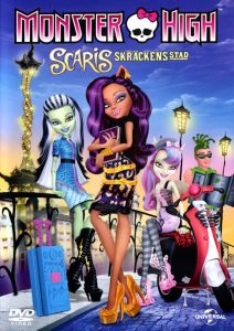 DVD - Monster High: Scaris - Skräckens Stad framsida