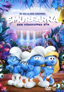 DVD - Smurfarna: Den försvunna byn framsida