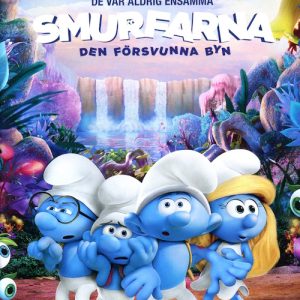 DVD - Smurfarna: Den försvunna byn framsida