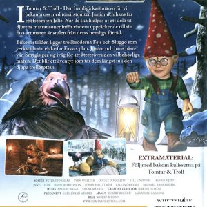 DVD - Tomtar & Troll: Den Hemliga Kammaren baksida