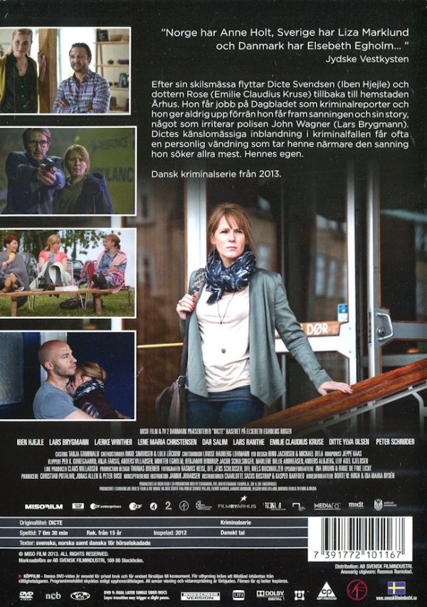 DVD - Dicte - Säsong 1 baksida