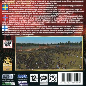 PC - Rome: Total War (Gold Edition) (Incl Barbarian Invasion) baksida