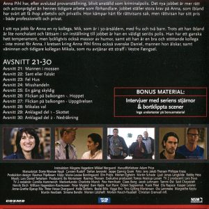 DVD - Anna Pihl - Säsong 3 baksida
