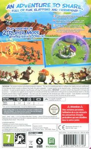 Nintendo Switch - Asterix & Obelix XXL 3 - The Crystal Menhir baksida