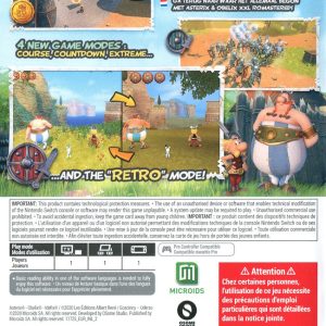 Nintendo Switch - Asterix & Obelix XXL Romastered baksida