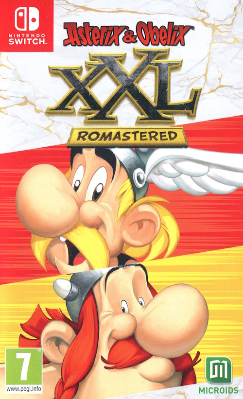 asterix-obelix-xxl-romastered-fram Nintendo Switch - Asterix & Obelix XXL Romastered framsida
