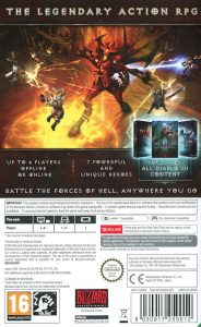 Nintendo Switch - Diablo III: Eternal Collection baksida