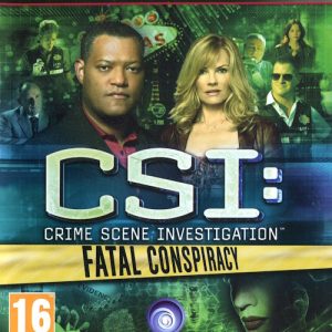 Playstation 3 - CSI: Crime Scene Investigation - Fatal Conspiracy framsida
