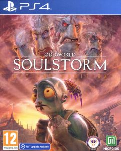 Playstation 4 - Oddworld: Soulstorm (Day One Oddition) (Steelbook) framsida