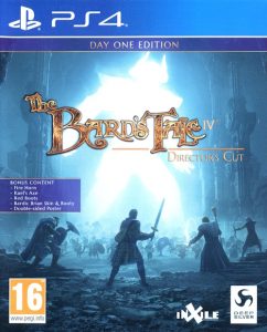 Playstation 4 - The Bard's Tale IV: Director's Cut framsida