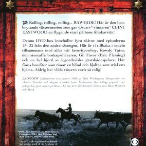 DVD - Rawhide: Säsong 2 - Box 2 (Clint Eastwood) (1960) baksida