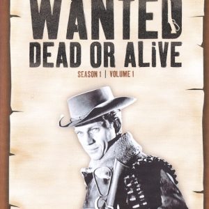 DVD - Wanted Dead or Alive: Säsong 1 - Volume 1 (Steve McQueen) (1958) framsida