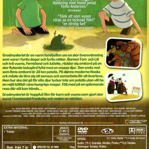 DVD - Grodmysteriet (Jacques Rémy Girerd) (2003) baksida