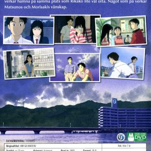 DVD - Jag kan höra havet: Ocean Waves (Tomomi Mochizuki) (1993) baksida