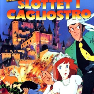 DVD - Lupin the 3rd: Slottet I Cagliostro (Hayao Miyazaki) (1979) Animé från 1979 av Hayao Miyazaki. framsida