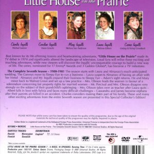 DVD - Lilla Huset På Prärien - Säsong 7 baksida