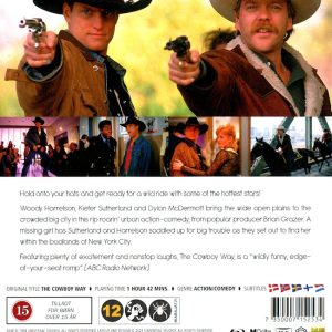 Bluray - The Cowboy Way (Woody Harrelson) (1994) baksida
