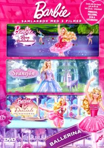 DVD - Barbie: Ballerina (Samlarbox med 3 filmer) framsida