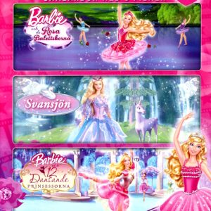 DVD - Barbie: Ballerina (Samlarbox med 3 filmer) framsida